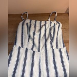 Romper white& blue striped size child’s L